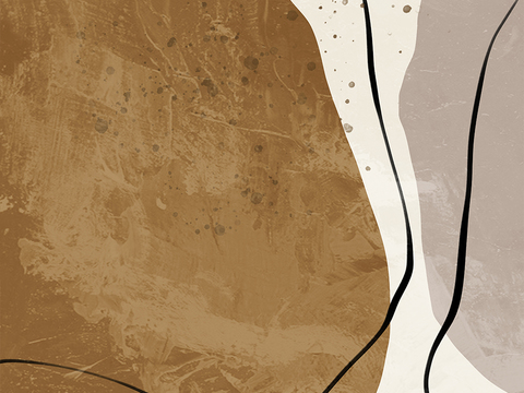  诧寂风抽象装饰画贴图 