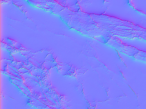  大理石石材法线凹凸 