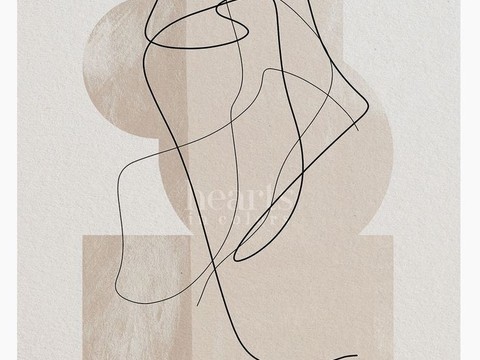  超清现代简约装饰画贴图 