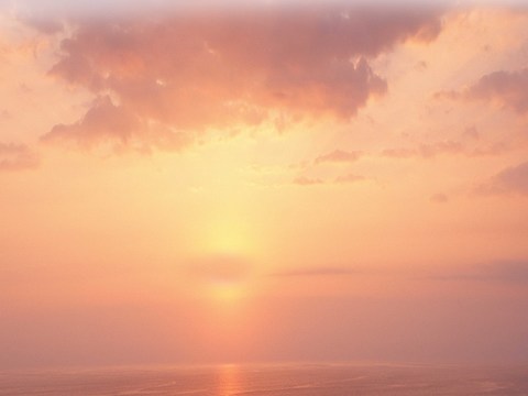  黄昏夕阳天空 傍晚晚霞外景天空 