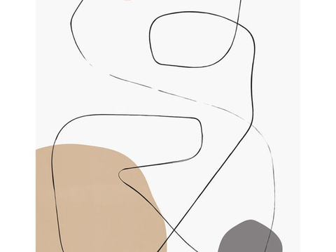  超清现代简约装饰画贴图 