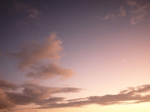  黄昏夕阳天空 傍晚晚霞外景天空 