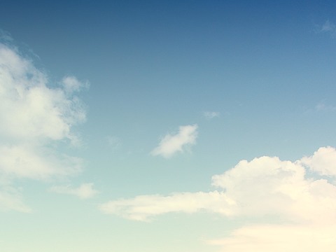  蓝天白云天空 日景天空 黄昏外景天空 