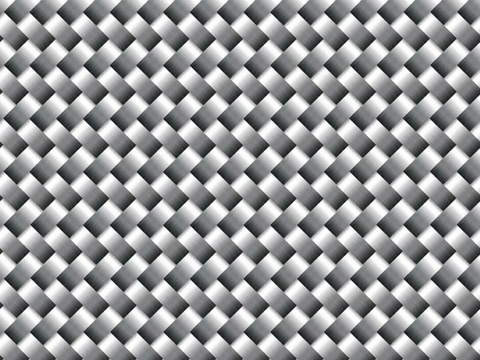  无缝藤编竹编编织皮黑白凹凸贴图 