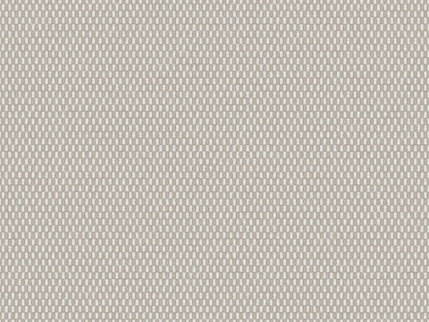  无缝奶黄色格子花纹布麻布 