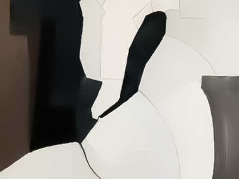  现代  极简  装饰画 