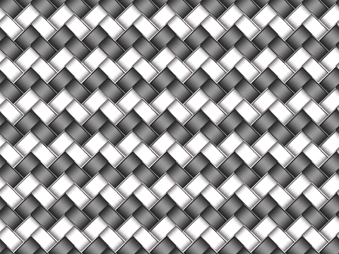  无缝编织品黑白凹凸贴图 