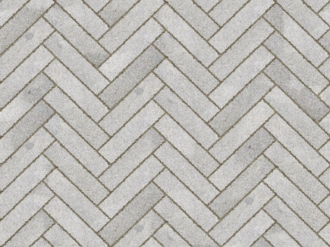  无缝人字拼花户外砖广场砖 