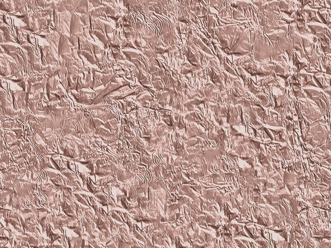  无缝粉金色褶皱金箔银箔铝箔锡纸金属质感 