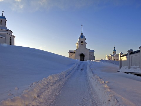  户外雪景 