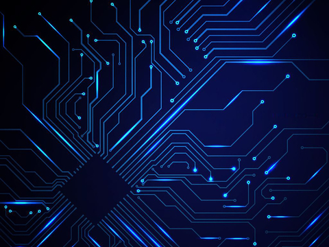  现代科技电子屏 