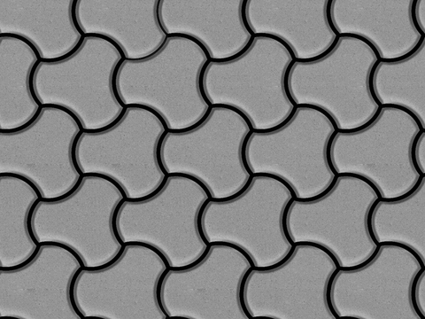  无缝几何广场砖无缝户外砖无缝拼接地砖 