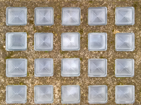  无缝拼花水泥地砖人行道路地面广场铺贴 