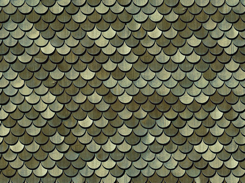  无缝做旧别墅建筑屋顶防腐木瓦片 