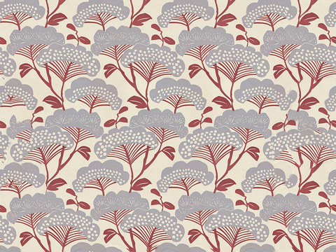  无缝现代花纹图案墙纸壁纸壁布 