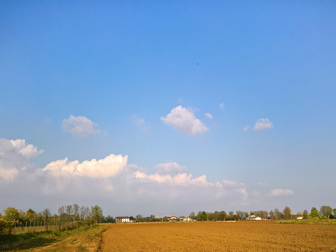  乡村景观自然风景 
