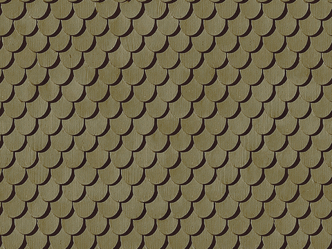  无缝做旧别墅建筑屋顶防腐木瓦片 