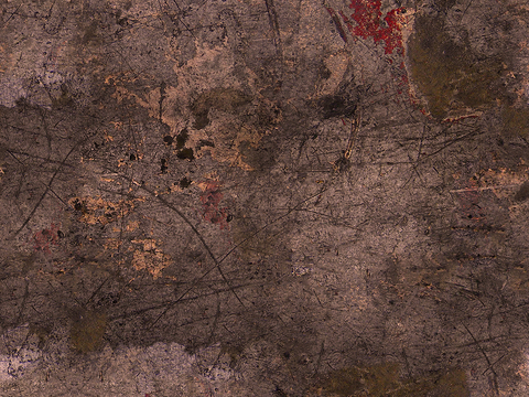  无缝暖灰色脏旧混凝土水泥墙面 