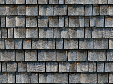  无缝做旧别墅建筑屋顶防腐木瓦片 