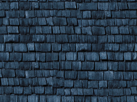  无缝做旧别墅建筑屋顶防腐木瓦片 