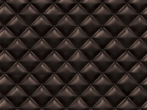  无缝棕色床头靠背景墙沙发卡座座垫拉扣软包皮革 