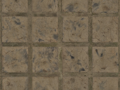  砖石地面 