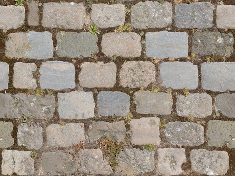  砖石地面 