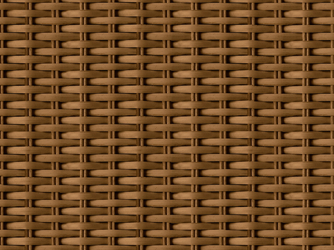  无缝棕色藤条藤编竹编编织材质 