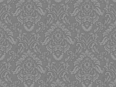  无缝现代欧式古典花纹图案墙纸壁纸壁布 