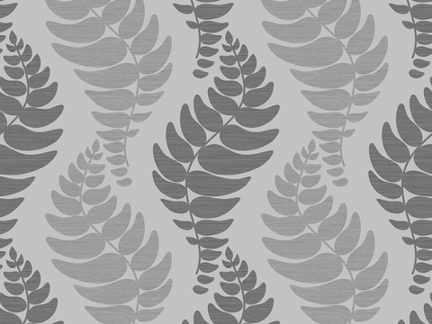  无缝现代欧式植物花纹图案墙纸壁纸壁布 