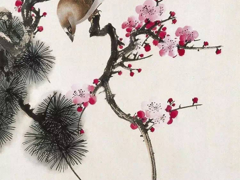  新中式花鸟装饰画 