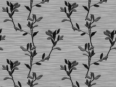  无缝现代欧式植物花纹图案墙纸壁纸壁布 