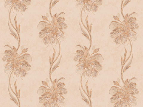  无缝现代欧式古典花纹图案墙纸壁纸壁布 