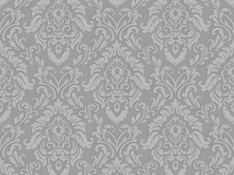 无缝现代欧式古典花纹图案墙纸壁纸壁布 