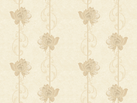  无缝现代欧式植物花纹图案墙纸壁纸壁布 