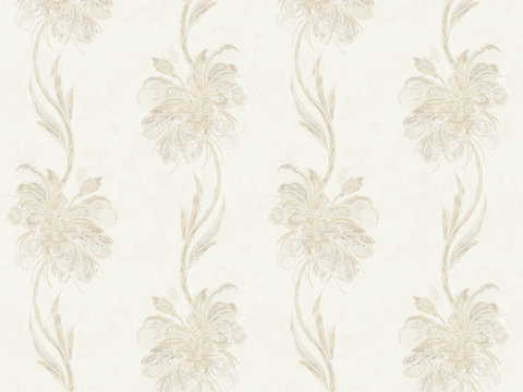  无缝现代欧式古典花纹图案墙纸壁纸壁布 