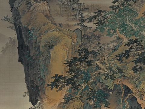  新中式山水畫 