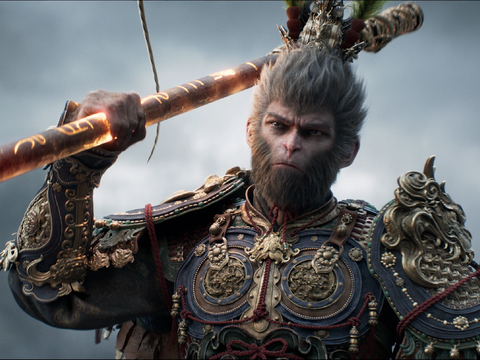  现代电脑电视屏幕 黑神话悟空壁纸贴图 