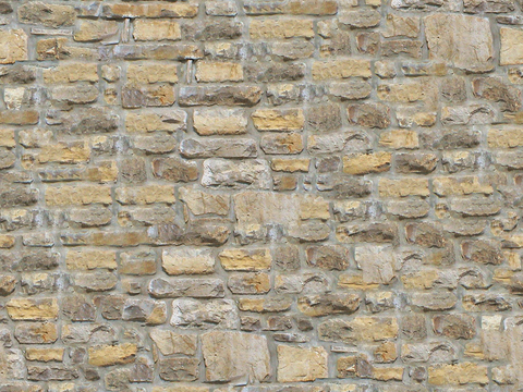  无缝室外建筑岩石块石材墙砖墙面地面 