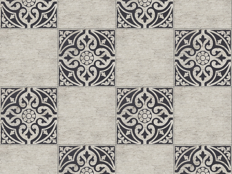  无缝现代大理石石材几何拼接拼花图案瓷砖地砖墙砖 