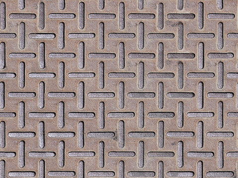  无缝铁艺金属板钢板浮雕质感 