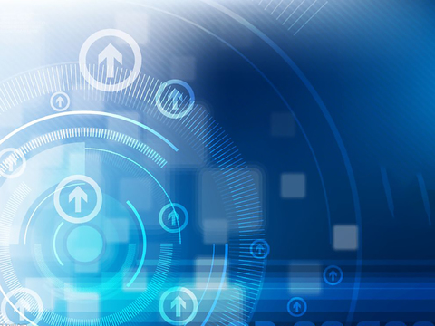  现代智慧科技电子屏幕 