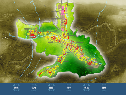  现代多媒体互动大屏 