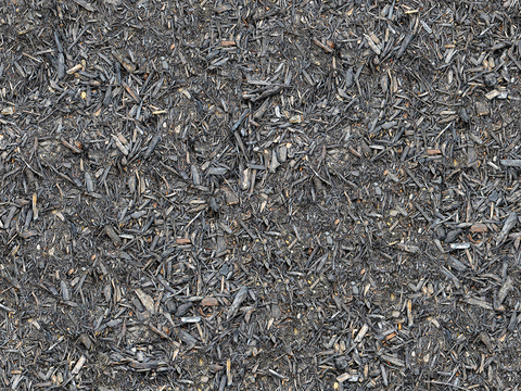  无缝树叶枯枝落叶泥土沙土地面 