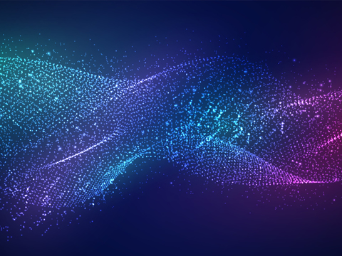  现代科技电子大屏 