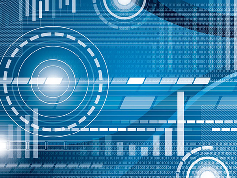  现代科技电子屏幕 