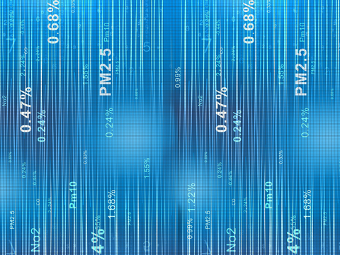  现代科技数字大屏 