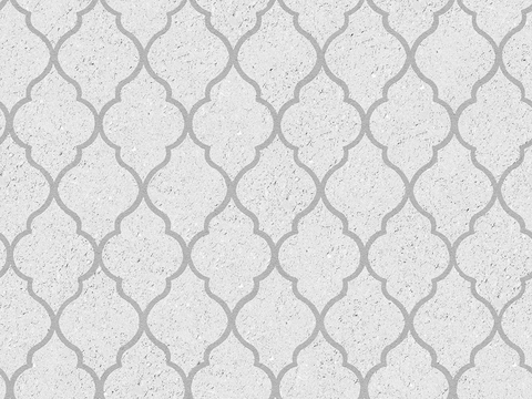  无缝水泥拼花地砖人行道路地面广场铺贴 