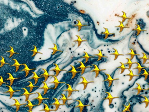  现代轻奢装饰画 