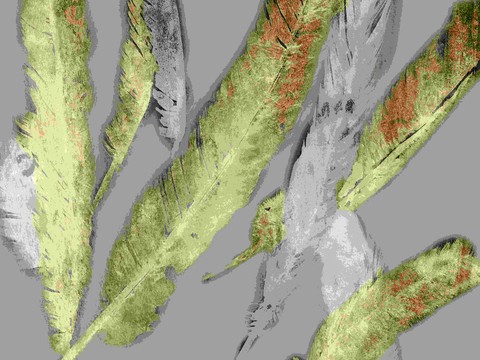  现代轻奢金箔装饰画 